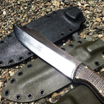 Full Tang Camp Knife with Kydex Sheath