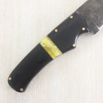 Camp Knife with Horn Scales