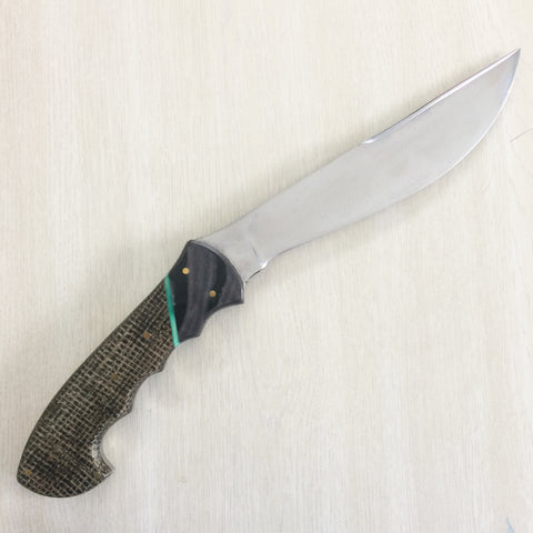 Custom Kukri with Burlap Scales