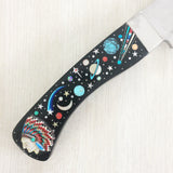 Multicolor Celestial Inlaid Stainless Steel Hunter