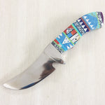 Multicolor Inlaid Stainless Steel Hunter