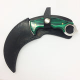 Karambit with Imitech® Malachite Handle