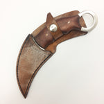 High Carbon Karambit with Wood Handle