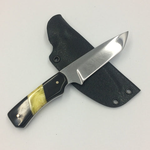 Tanto Neck Knife with Kydex Sheath