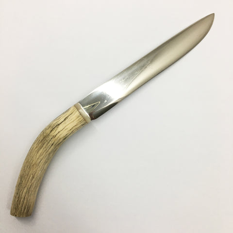 Deer Horn Handle Stainless Steel Blade