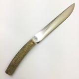 Deer Horn Handle Stainless Steel Blade