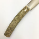 Deer Horn Handle Stainless Steel Blade