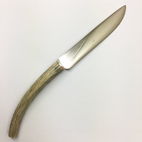 Deer Horn Handle Stainless Steel Blade