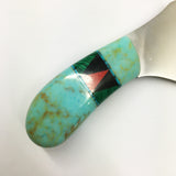 Inlaid Handle Skinner Inspired Knife