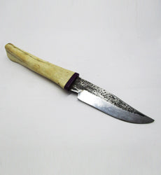 Mountain Man Deer Horn Handle Knife